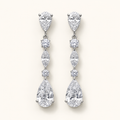 Cubic Zirconia Drop Earrings