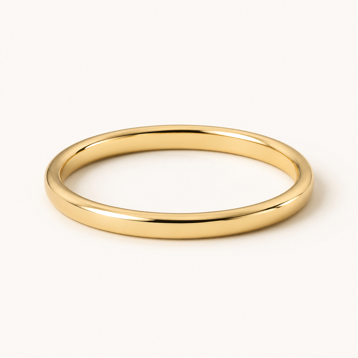 Minimalist 14k Gold Band