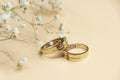 Gold Geometric Band Set