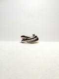 Sculpted Intertwined Ring