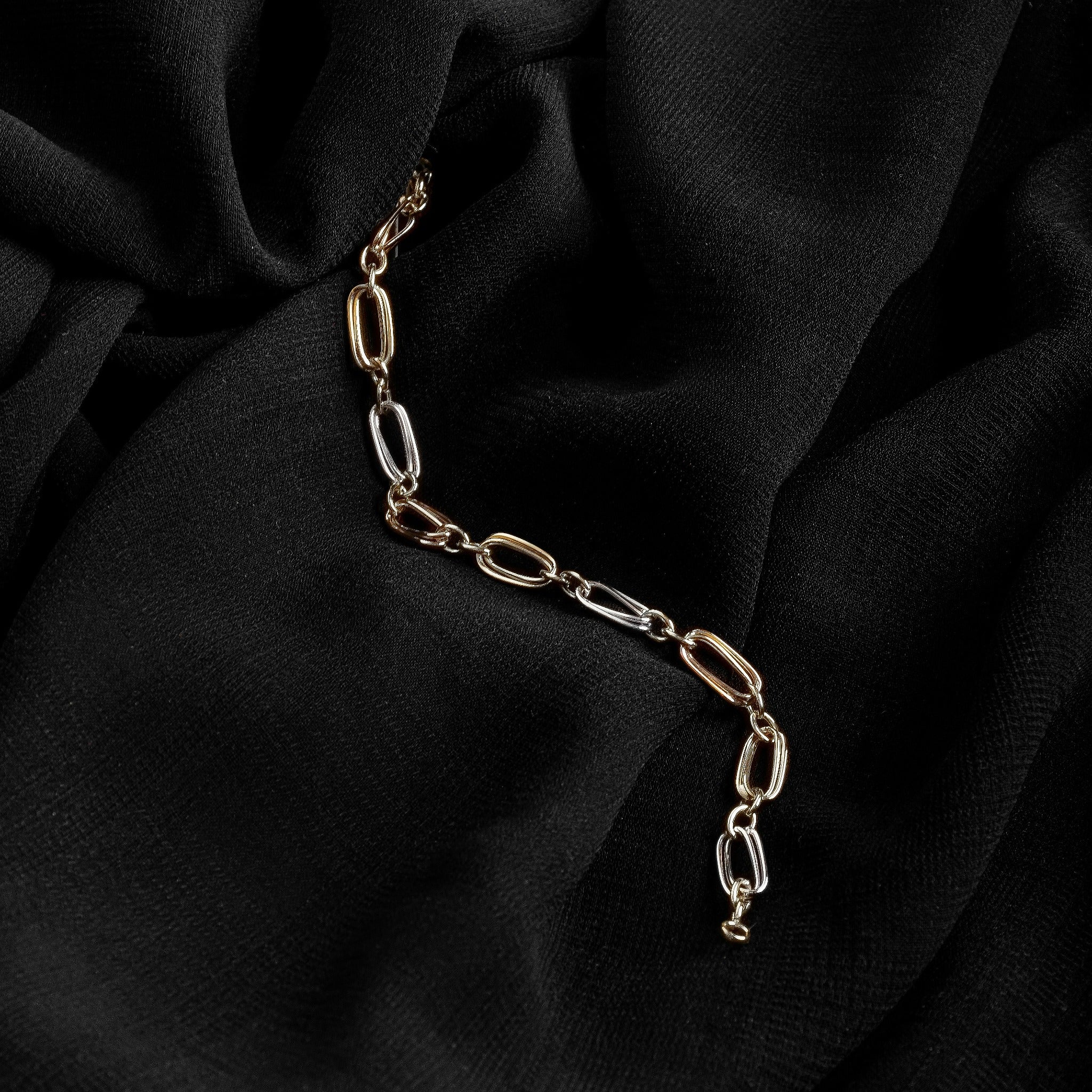 Gold Paperclip Chain Bracelet